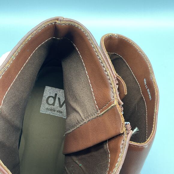 NEW Dolce Vita Women’s Rupart Wedge Heel Booties Brown Size 11 - Picture 6 of 10
